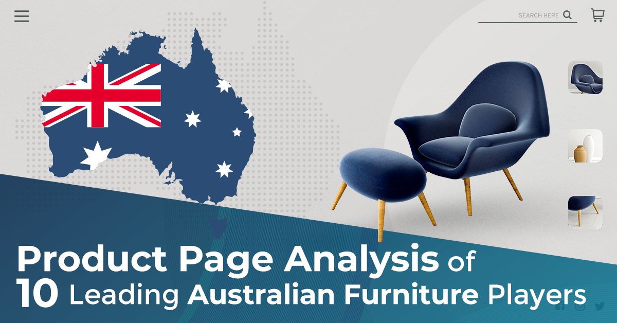 Product Page Analysis of 10 Leading Australian Furniture Industry Players